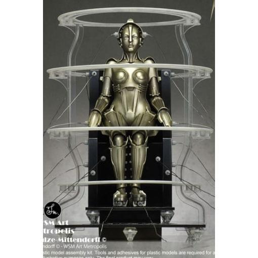 Metropolis Maqueta Plastic Model Kit 1/8 Maschinenmensch Seated Ver. 18 cm