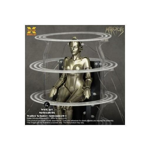 Metropolis Maqueta Plastic Model Kit 1/8 Maschinenmensch Seated Ver. 18 cm