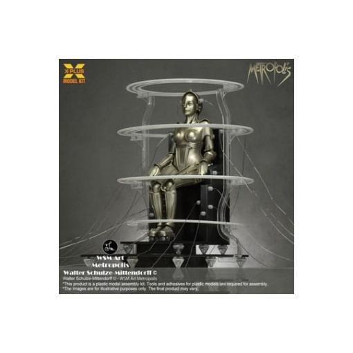 Metropolis Maqueta Plastic Model Kit 1/8 Maschinenmensch Seated Ver. 18 cm