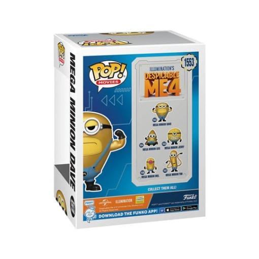 Mi villano favorito 4 POP! Movies Vinyl Figura Super Dave 9 cm