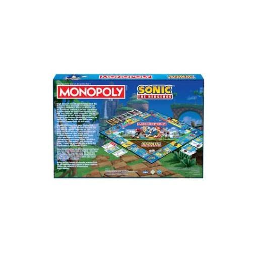 Monopoly Juego de Mesa Sonic the Hedgehog *Edición aléman*