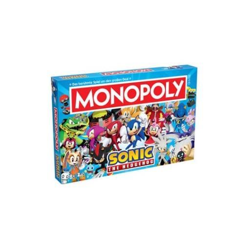 Monopoly Juego de Mesa Sonic the Hedgehog *Edición aléman*