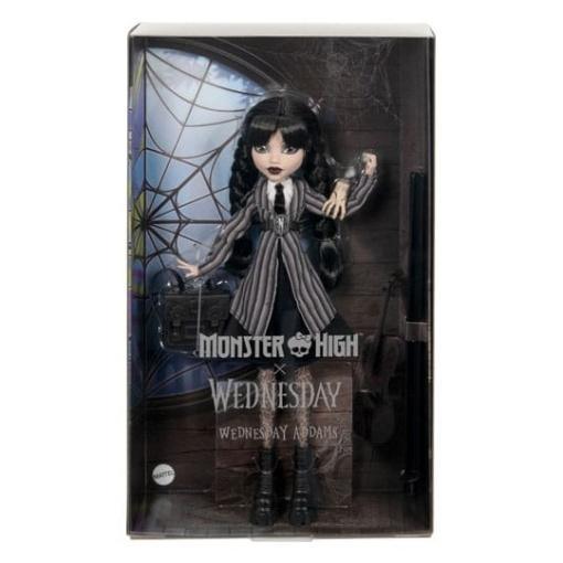 Monster High x Wednesday Muñeca Wednesday Addams