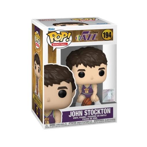 NBA Legends POP! Sports Vinyl Figura Utah Jazz: John Stockton (Rookie Season) 9 cm