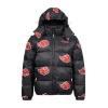 Naruto Chaqueta acolchada rojo