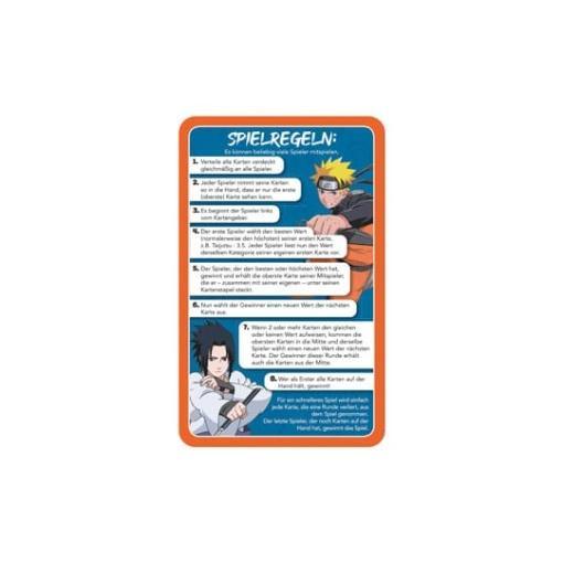 Naruto ShippudenCollectible Juego de cartas Top Trumps Quiz Anime Collectible *Edición Alemán*