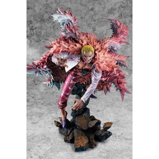 One Piece Estatua Excellent Model P.O.P. SA-Maximum Heavenly Demon Donquixote Doflamingo 35 cm