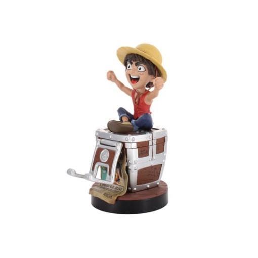 One Piece Soporte Cably Guys Luffy Wanted Poster 21 cm