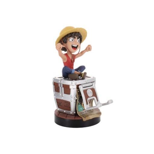 One Piece Soporte Cably Guys Luffy Wanted Poster 21 cm