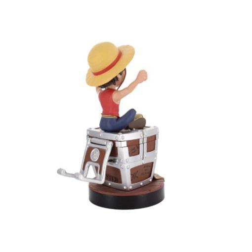 One Piece Soporte Cably Guys Luffy Wanted Poster 21 cm