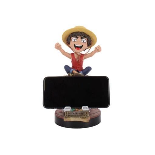 One Piece Soporte Cably Guys Luffy Wanted Poster 21 cm