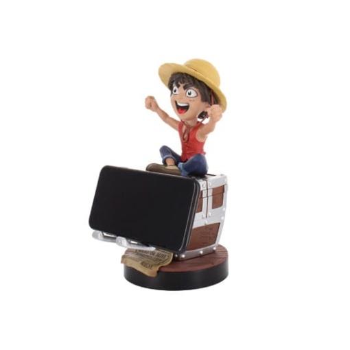 One Piece Soporte Cably Guys Luffy Wanted Poster 21 cm