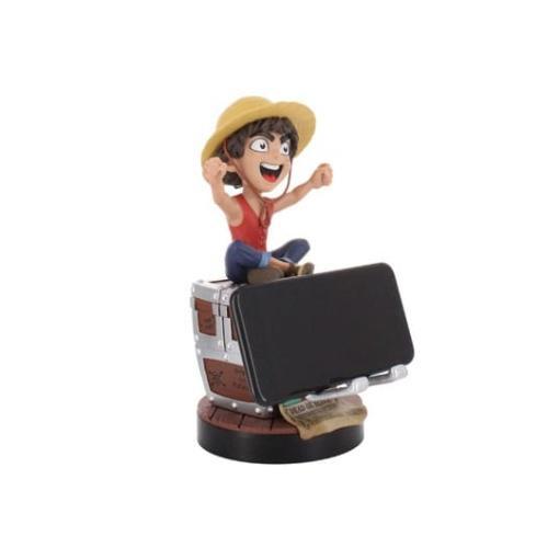 One Piece Soporte Cably Guys Luffy Wanted Poster 21 cm