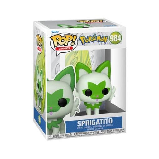 Pokemon POP! Games Vinyl Figura Sprigatito(EMEA) 9 cm