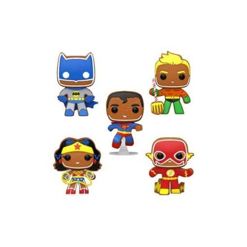 Pop! Heroes: DC Holiday - Gingerbread 5-Pack