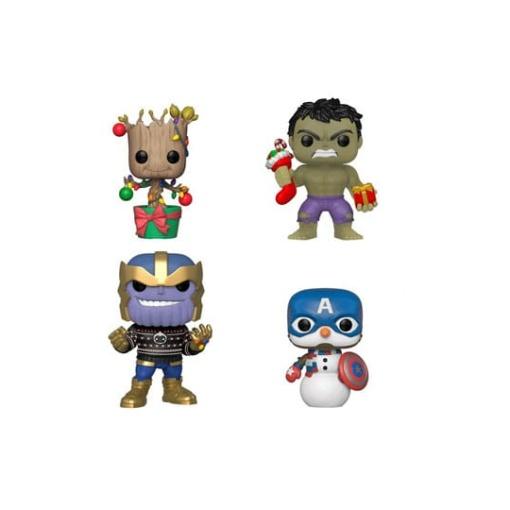 Pop! Marvel: Holiday 4-Pack