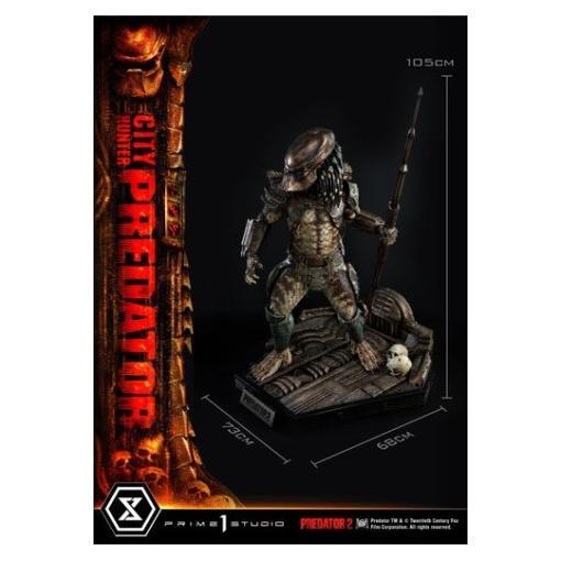 Predator 2 Estatua Museum Masterline 1/3 City Hunter Predator 105 cm