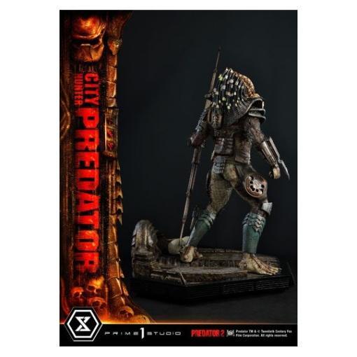 Predator 2 Estatua Museum Masterline 1/3 City Hunter Predator 105 cm