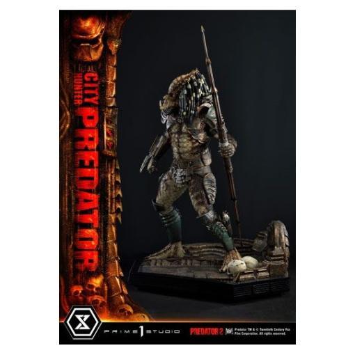 Predator 2 Estatua Museum Masterline 1/3 City Hunter Predator 105 cm