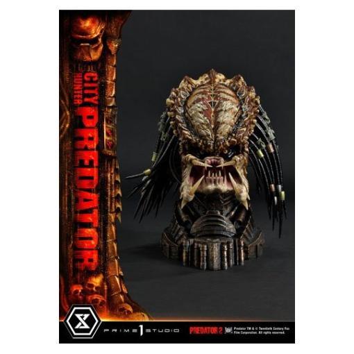 Predator 2 Estatua Museum Masterline 1/3 City Hunter Predator 105 cm