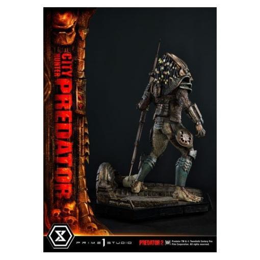 Predator 2 Estatua Museum Masterline 1/3 City Hunter Predator 105 cm