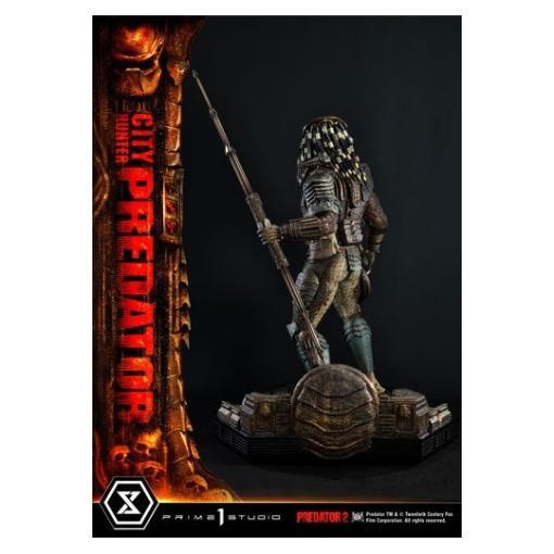 Predator 2 Estatua Museum Masterline 1/3 City Hunter Predator 105 cm