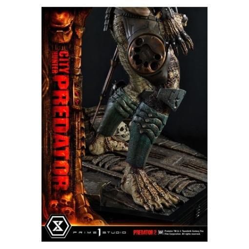 Predator 2 Estatua Museum Masterline 1/3 City Hunter Predator 105 cm