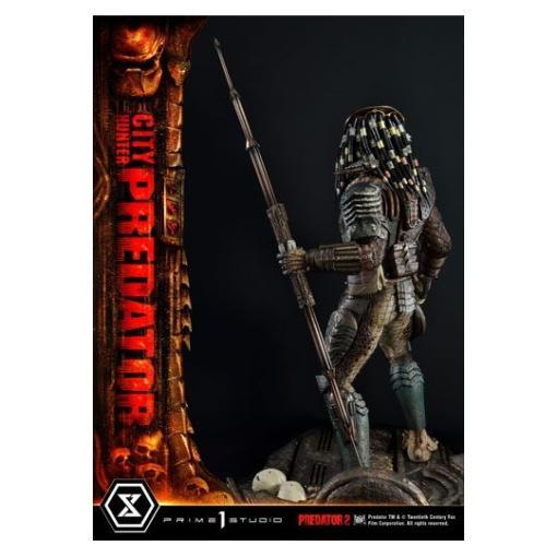 Predator 2 Estatua Museum Masterline 1/3 City Hunter Predator 105 cm