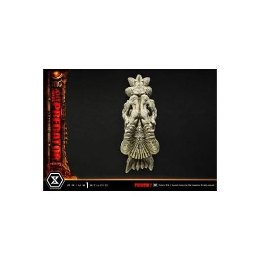 Predator 2 Estatua Museum Masterline 1/3 City Hunter Predator Ultimate Bonus Version 105 cm