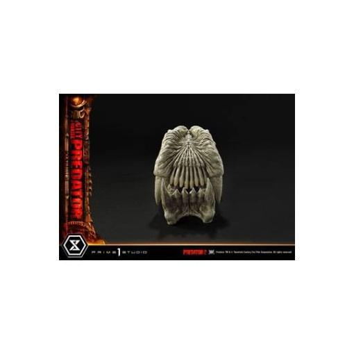 Predator 2 Estatua Museum Masterline 1/3 City Hunter Predator Ultimate Bonus Version 105 cm