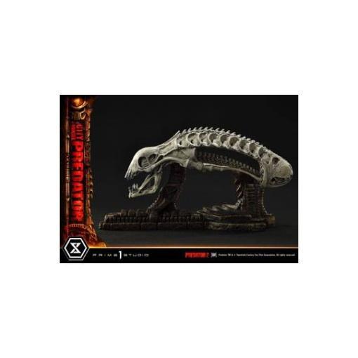 Predator 2 Estatua Museum Masterline 1/3 City Hunter Predator Ultimate Bonus Version 105 cm