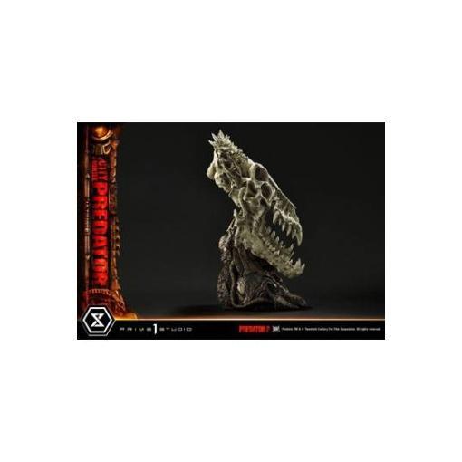 Predator 2 Estatua Museum Masterline 1/3 City Hunter Predator Ultimate Bonus Version 105 cm