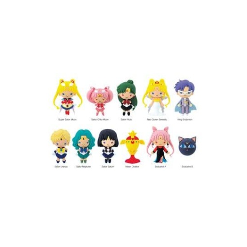 Sailor Moon Colgantes PVC 3D Series 4 Expositor (24)