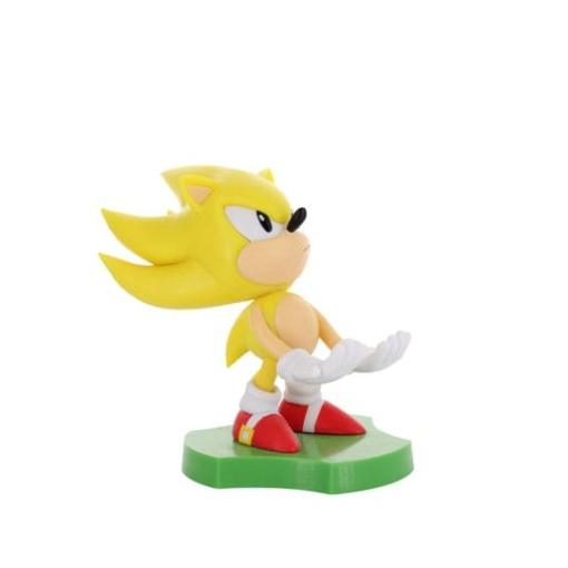 Sonic The Hedgehog Mini-Soporte Holdems Super Sonic 10 cm