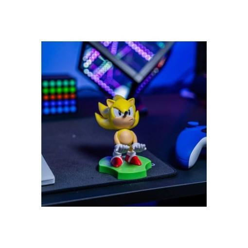 Sonic The Hedgehog Mini-Soporte Holdems Super Sonic 10 cm