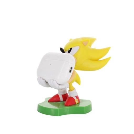 Sonic The Hedgehog Mini-Soporte Holdems Super Sonic 10 cm