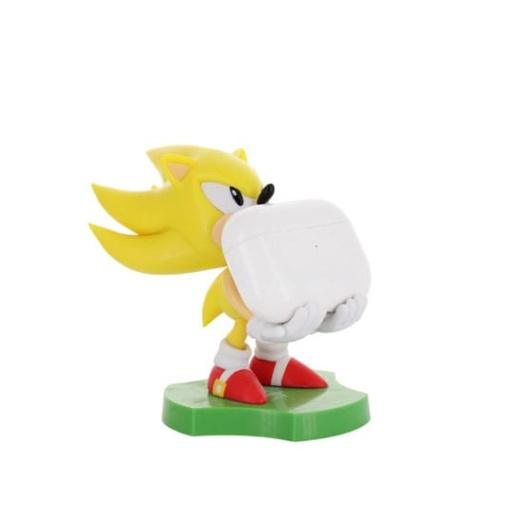 Sonic The Hedgehog Mini-Soporte Holdems Super Sonic 10 cm