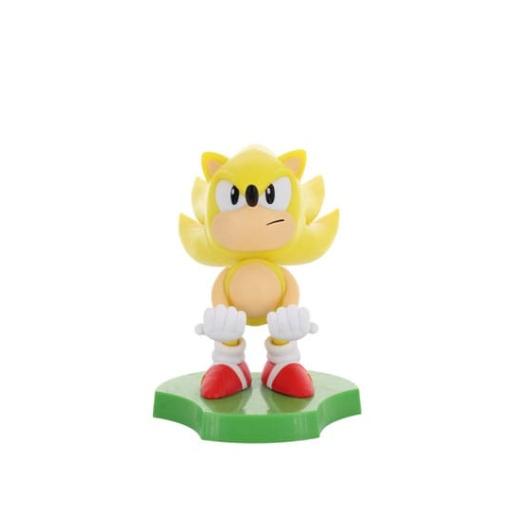 Sonic The Hedgehog Mini-Soporte Holdems Super Sonic 10 cm