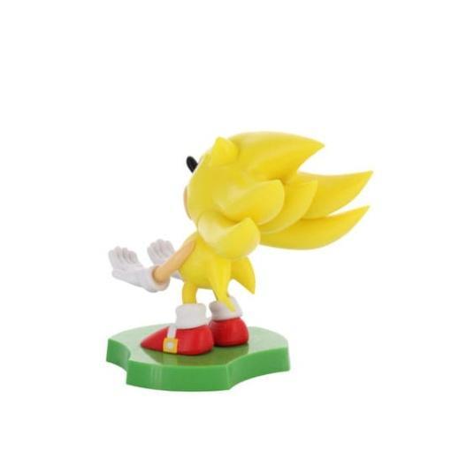 Sonic The Hedgehog Mini-Soporte Holdems Super Sonic 10 cm