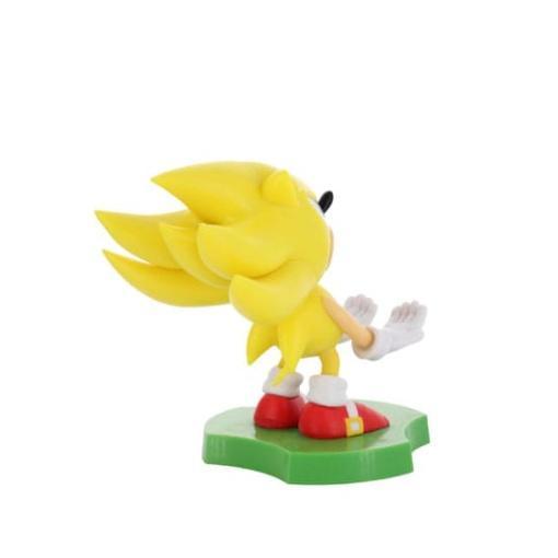 Sonic The Hedgehog Mini-Soporte Holdems Super Sonic 10 cm