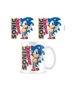 Sonic The Hedgehog Taza Classic Gaming Icon