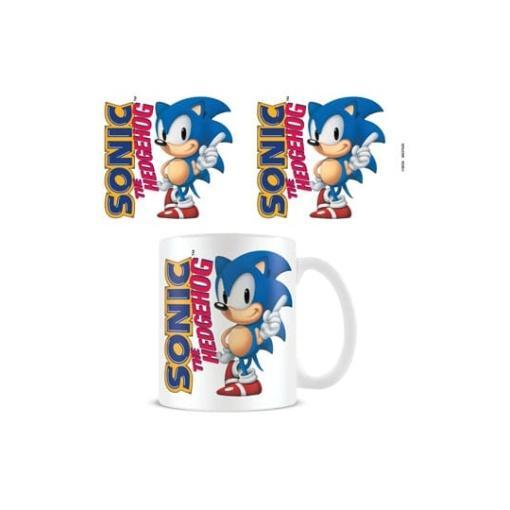 Sonic The Hedgehog Taza Classic Gaming Icon