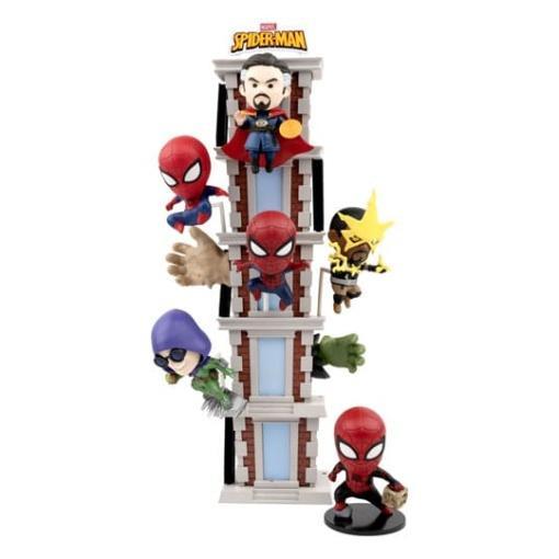 Spider-Man Figuras mini Hero Box Tower Series 2 8 cm Expositor (6)