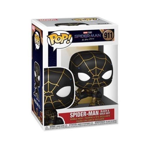 Spider-Man: No Way Home POP! Vinyl Figura Spider-Man (Black & Gold Suit) 9 cm