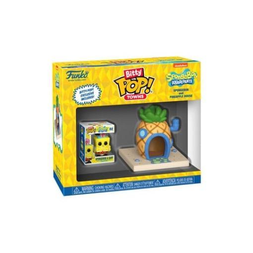 Spongebob Bitty POP! Town Vinyl Figura Spongebob at Home