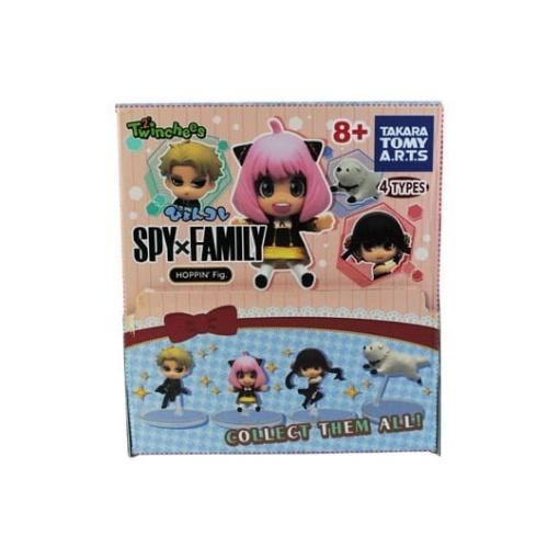 Spy x Family Minifiguras Twinchees Hoppin' 5 cm Expositor (24)