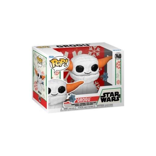 Star Wars: Mandalorian POP! Vinyl Figura Holiday Grogu 9 cm