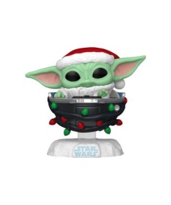 Star Wars: Mandalorian POP! Vinyl Figura Holiday Grogu Pram 9 cm