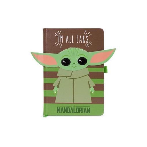 Star Wars The Mandalorian Libreta Premium A5 I'm All Ears Green