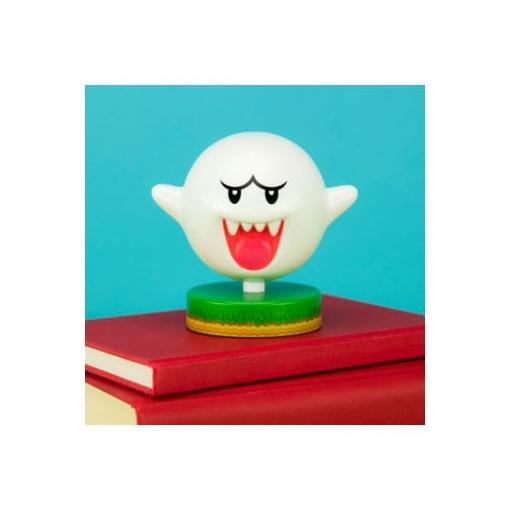 Super Mario lámpara Icon Boo 10 cm